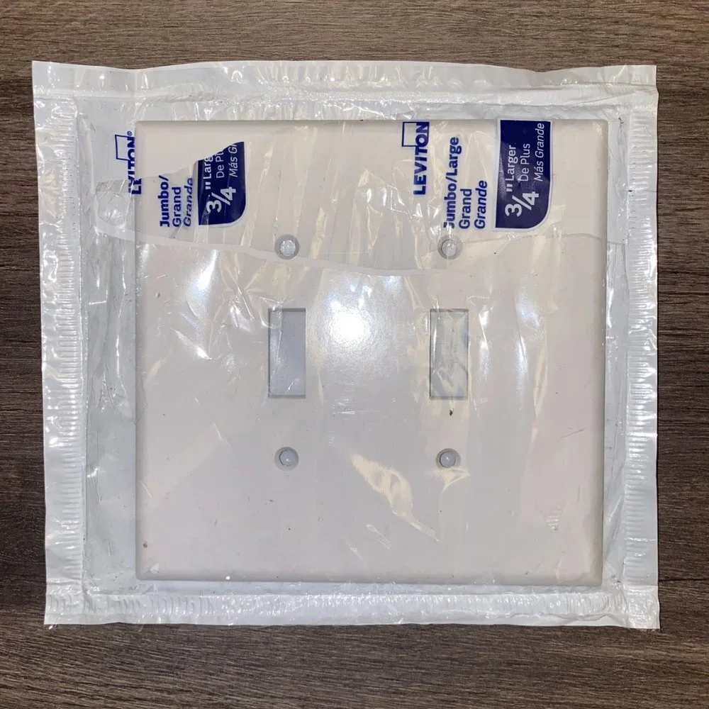 Leviton Jumbo Wall Outlet Plate Cover